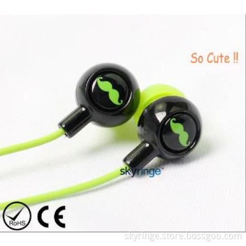 in ear cute earphone with high quality